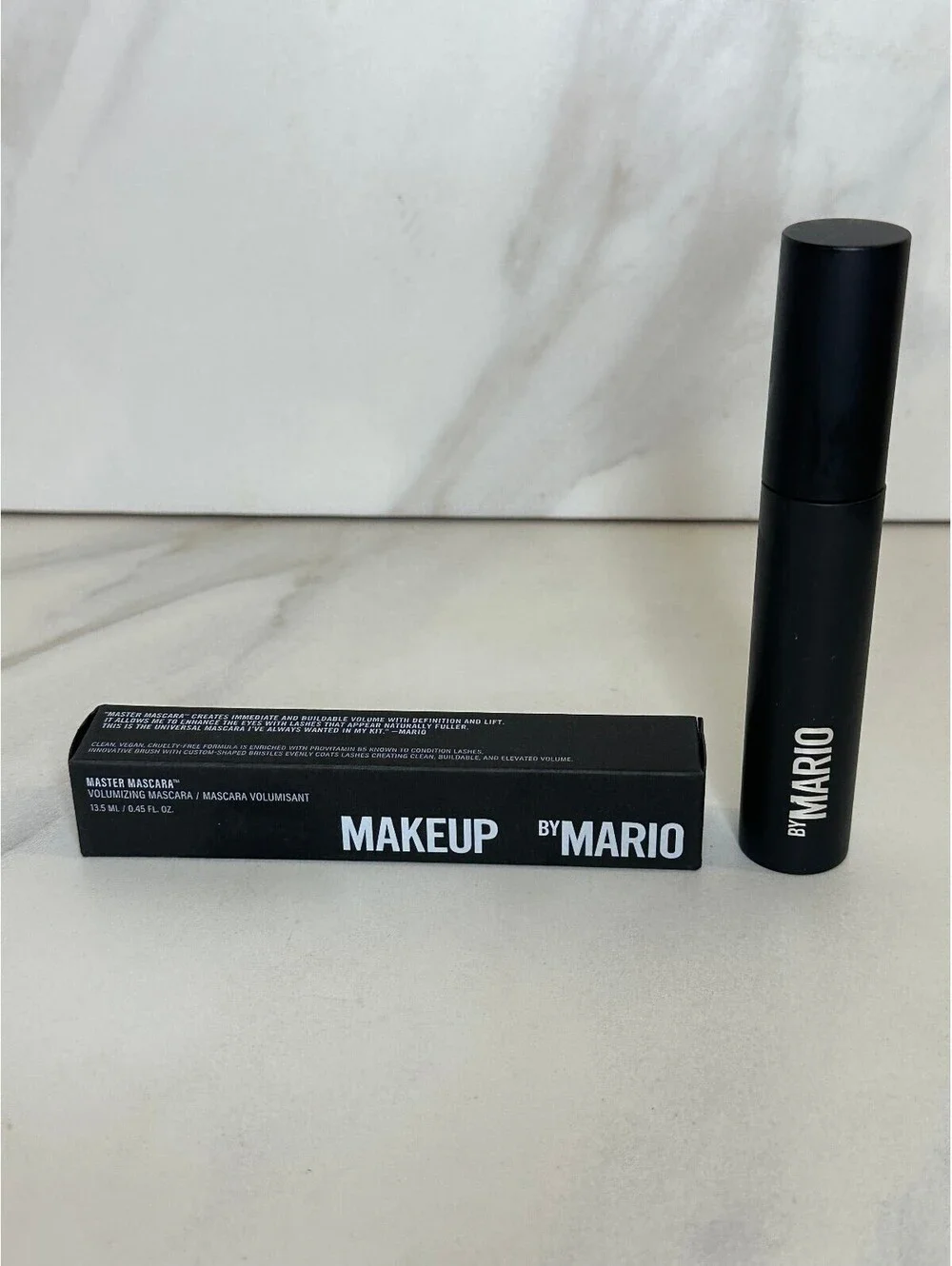 Makeup by Mario volumizing Master Mascara - Super Black 0.45 fl oz made in Italy